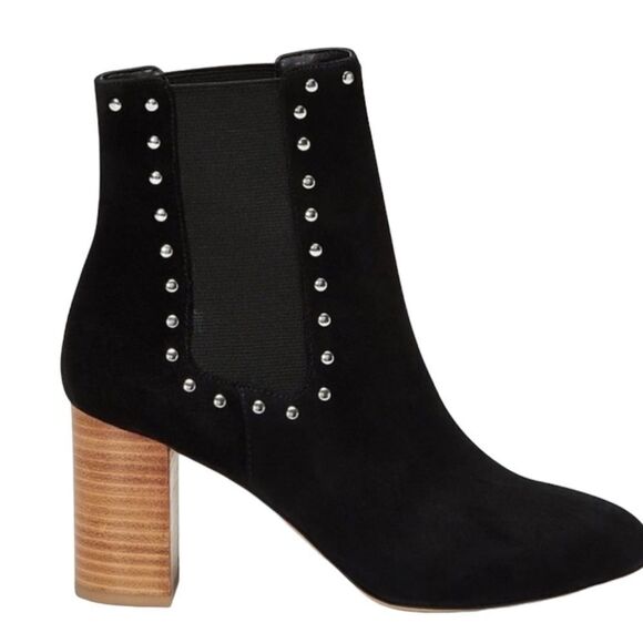 NWT Rebecca Minkoff Sara Bootie With Studs‎ black size 7 New in box